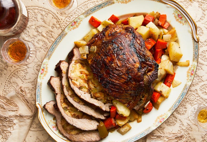 Stuffed Veal Breast
