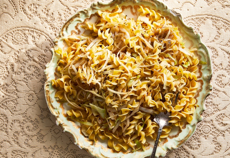 Sweet Cabbage Noodles