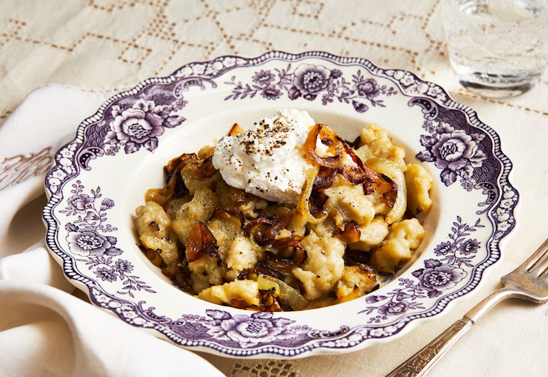 Strapačky with Farmer’s Cheese