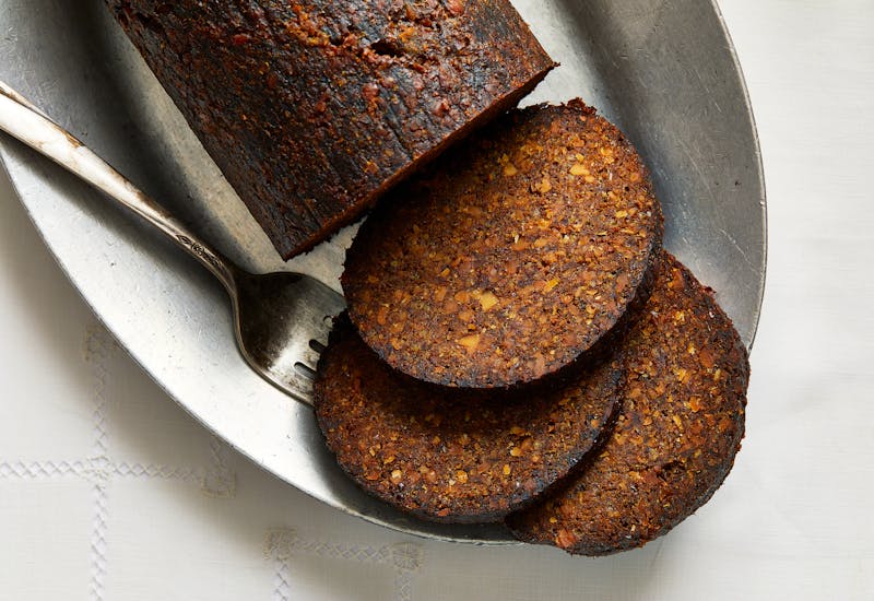 Ma’amra (Beef and Peanut ‘Cake’ for Hamin)