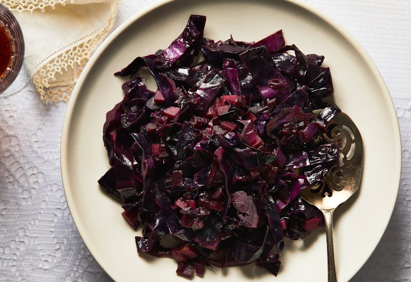 Sweet & Sour Red Cabbage