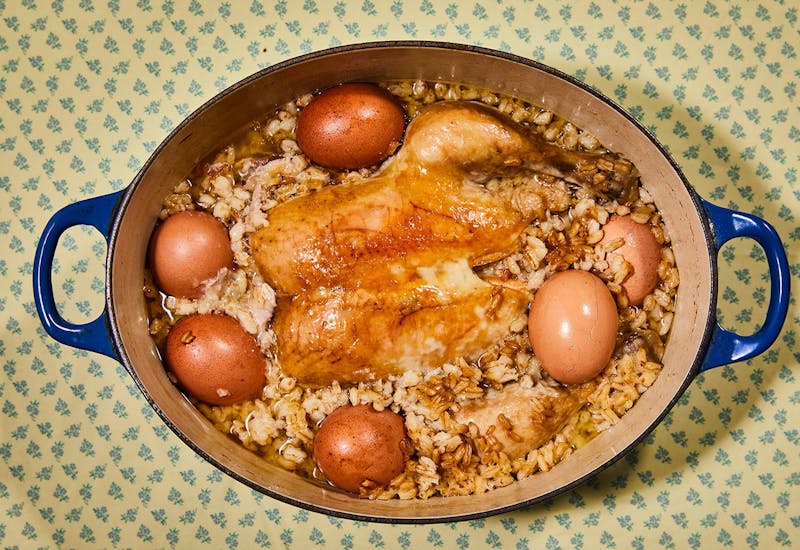 Harissa (Overnight Chicken With Wheat Berries)