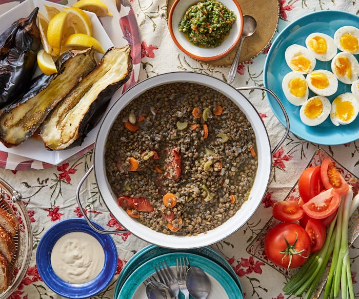 Lentil Stew With Carrots and Tomatoes image