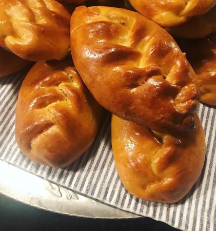 Potato, Scallion, and Egg Pirozhki (Russian Hand Pie) — Jewish Food Society