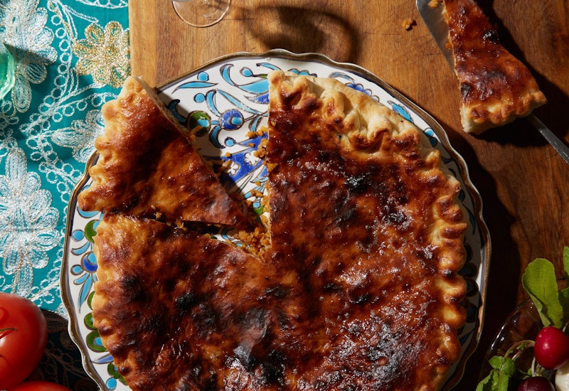 Chudo (Kavkazi Flatbread Stuffed With Pumpkin)