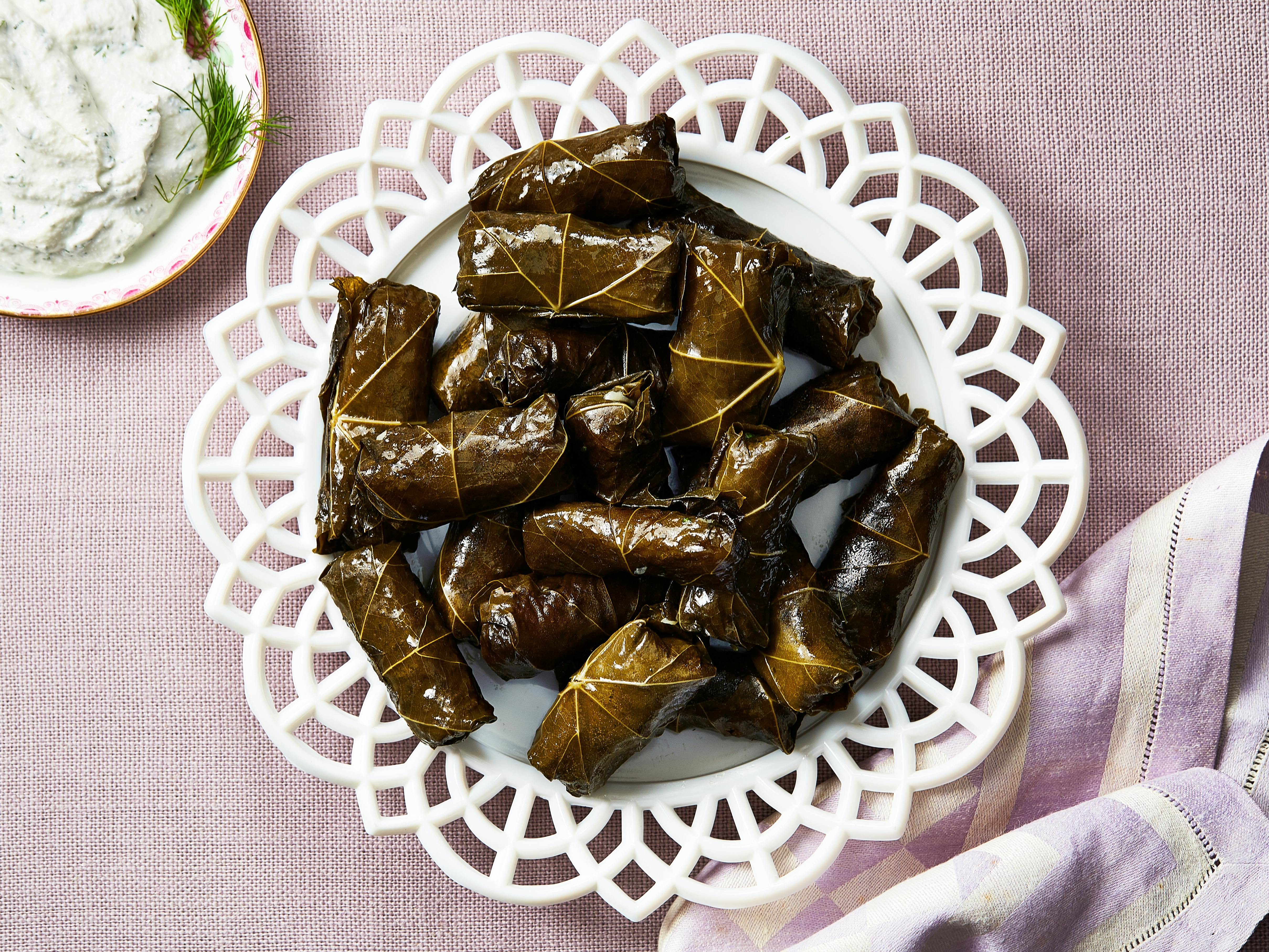 Dolma (Vegetarian Stuffed Grape Leaves) — Jewish Food Society