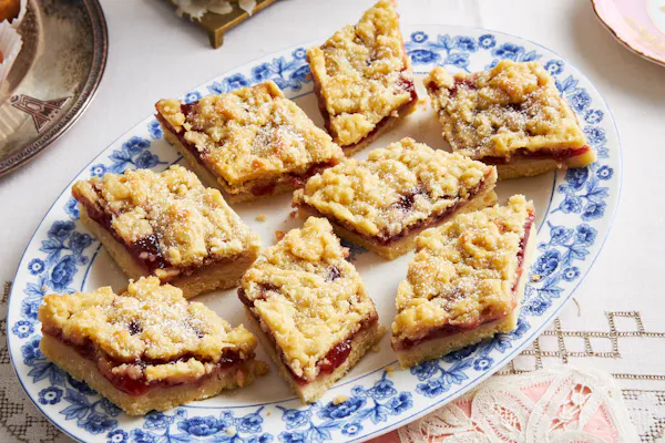 Jam Crumble Bars — Jewish Food Society