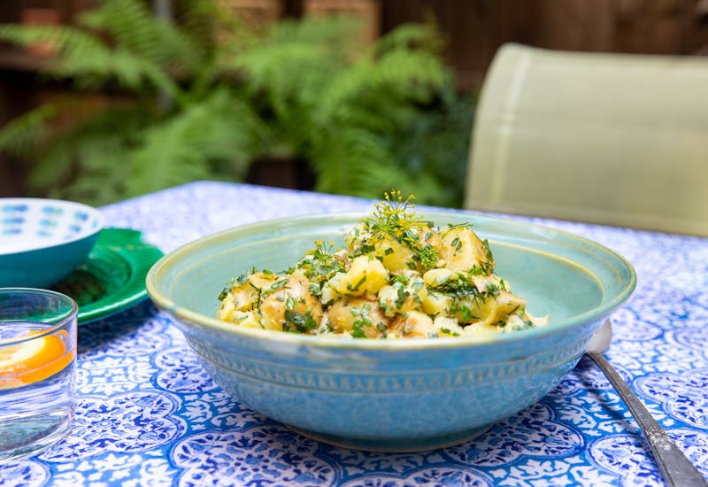 German Potato Salad With Fresh Herbs