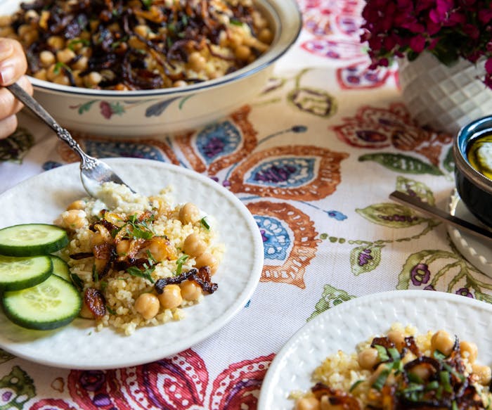 'Laundry Day' Bulgur With Fried Onions image