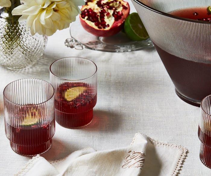 Pomegranate-Lime Tequila Spritzer image