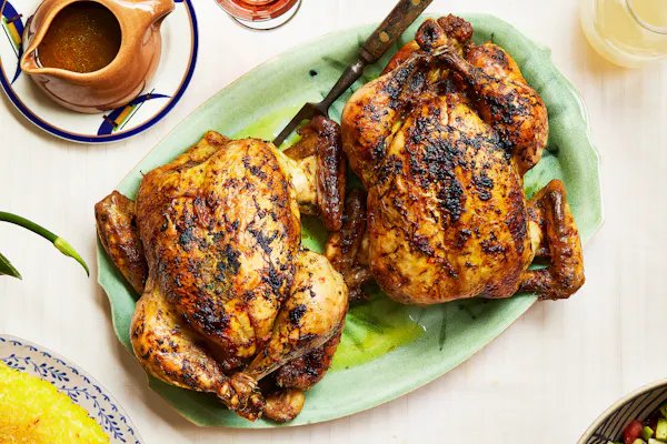 Saffron Roast Chicken — Jewish Food Society