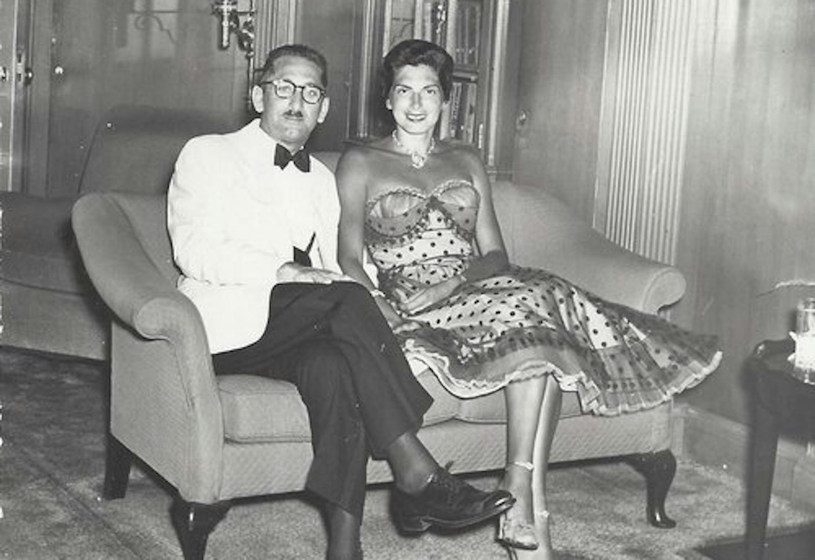 Michael’s grandparents Alex and Betty in the 1940s. 