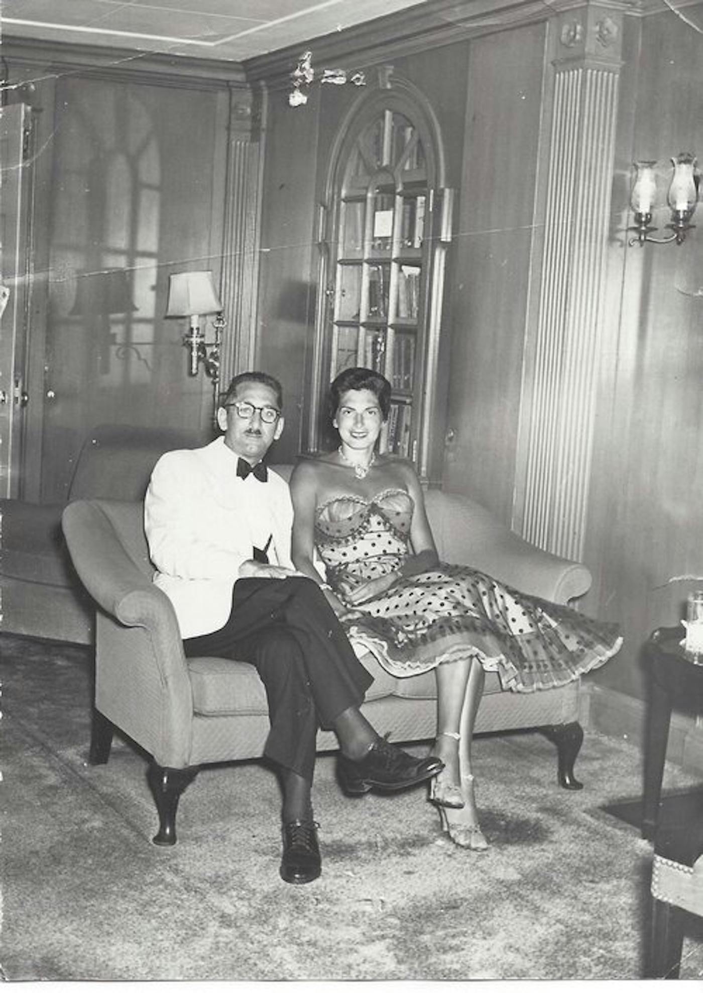 Michael’s grandparents Alex and Betty in the 1940s. 