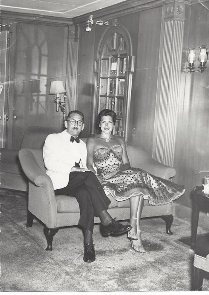 Michael’s grandparents Alex and Betty in the 1940s. 