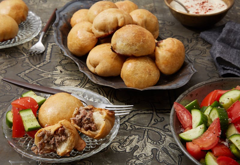 Bukharian Goshtgizhda (Savory Meat-Filled Pies)