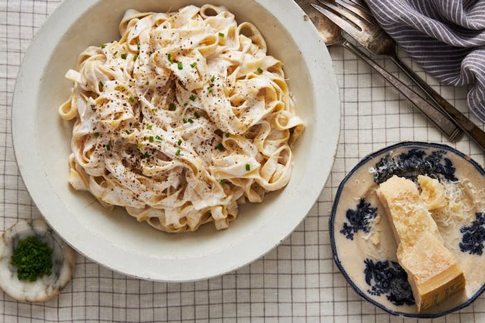 Cottage Cheese and Noodles á la Cacio e Pepe image