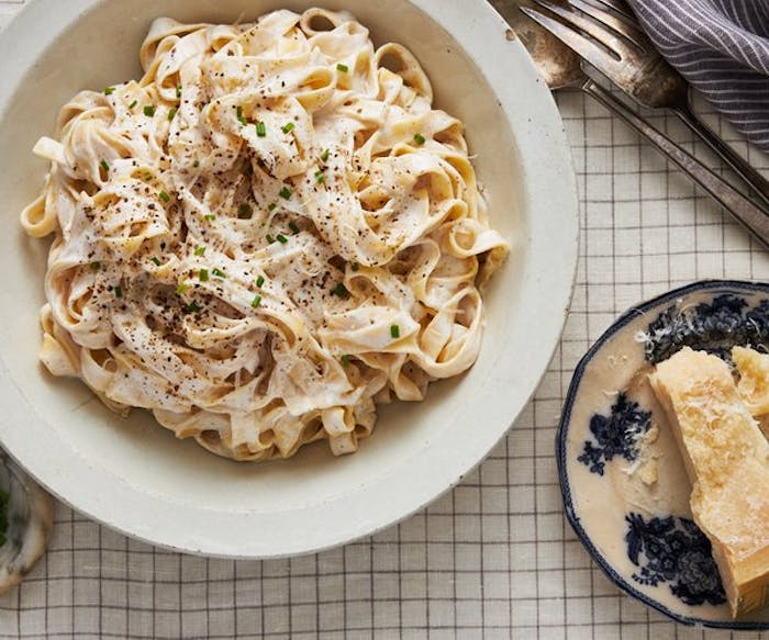 Cottage Cheese and Noodles á la Cacio e Pepe image