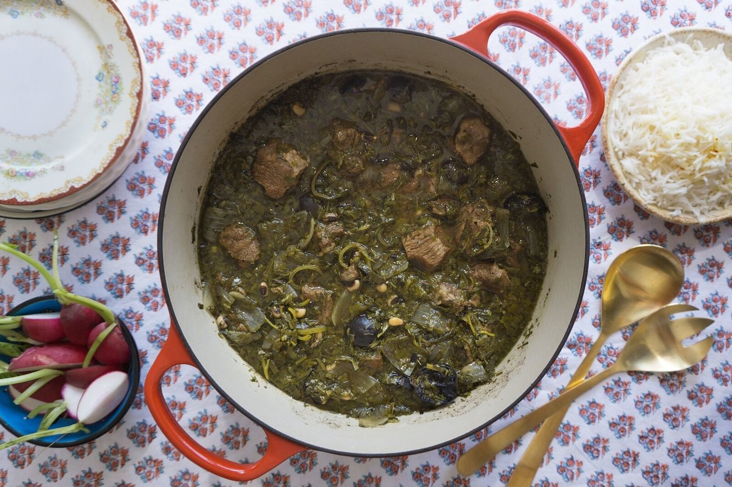 Ghormeh Sabzi (Persian Herb Stew) — Jewish Food Society