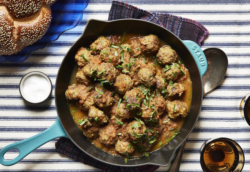 Meatballs With Baharat and Hawajj