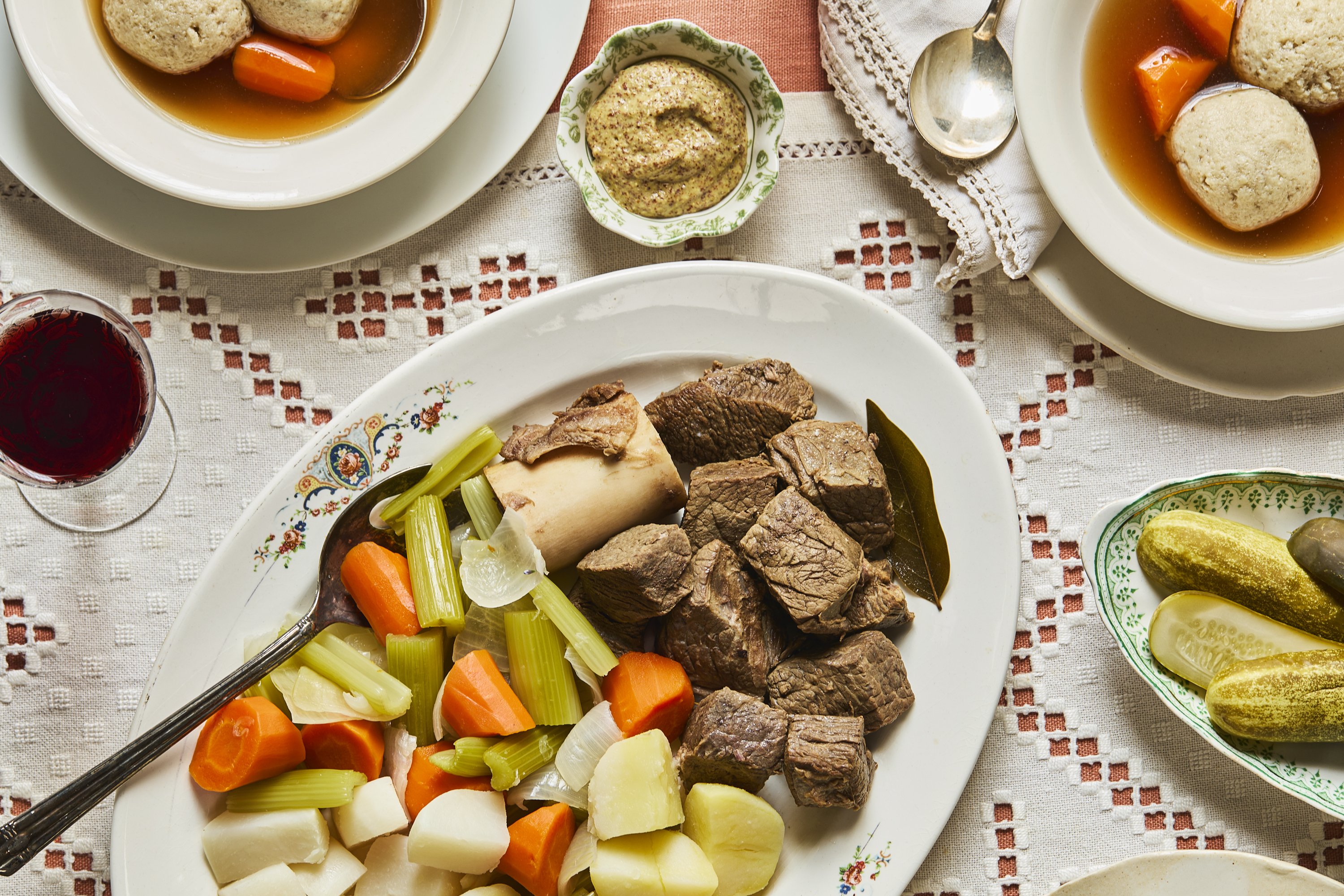 Stewed Beef (and Broth)