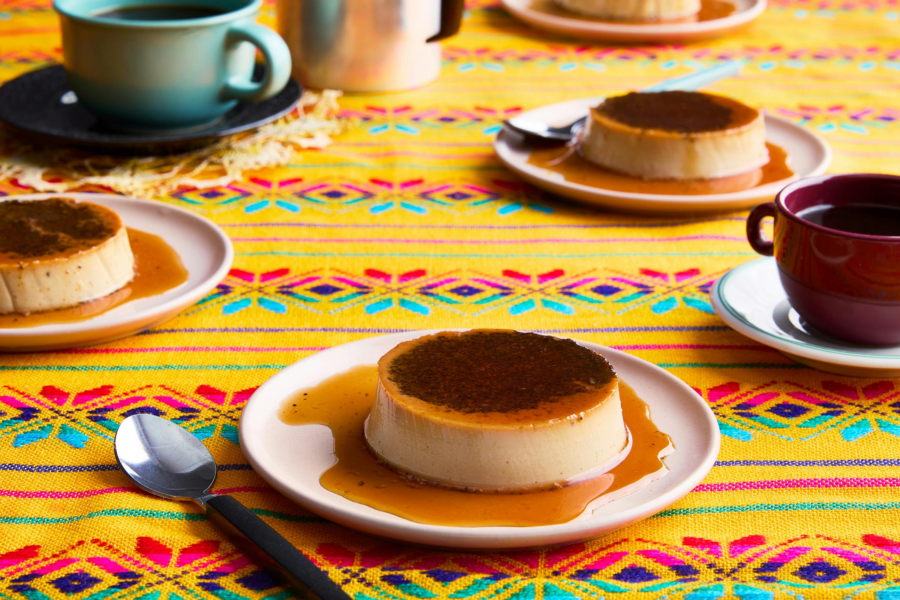 Poppy Seed Flan image