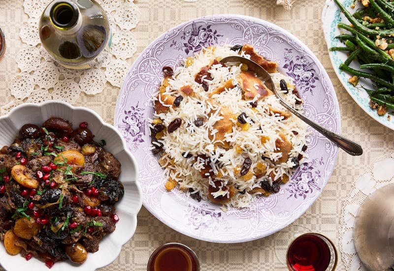 Lamb and Chestnut Plov (Pilaf)