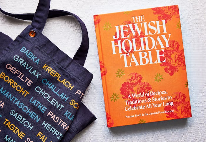 The Jewish Holiday Table & Apron Bundle image