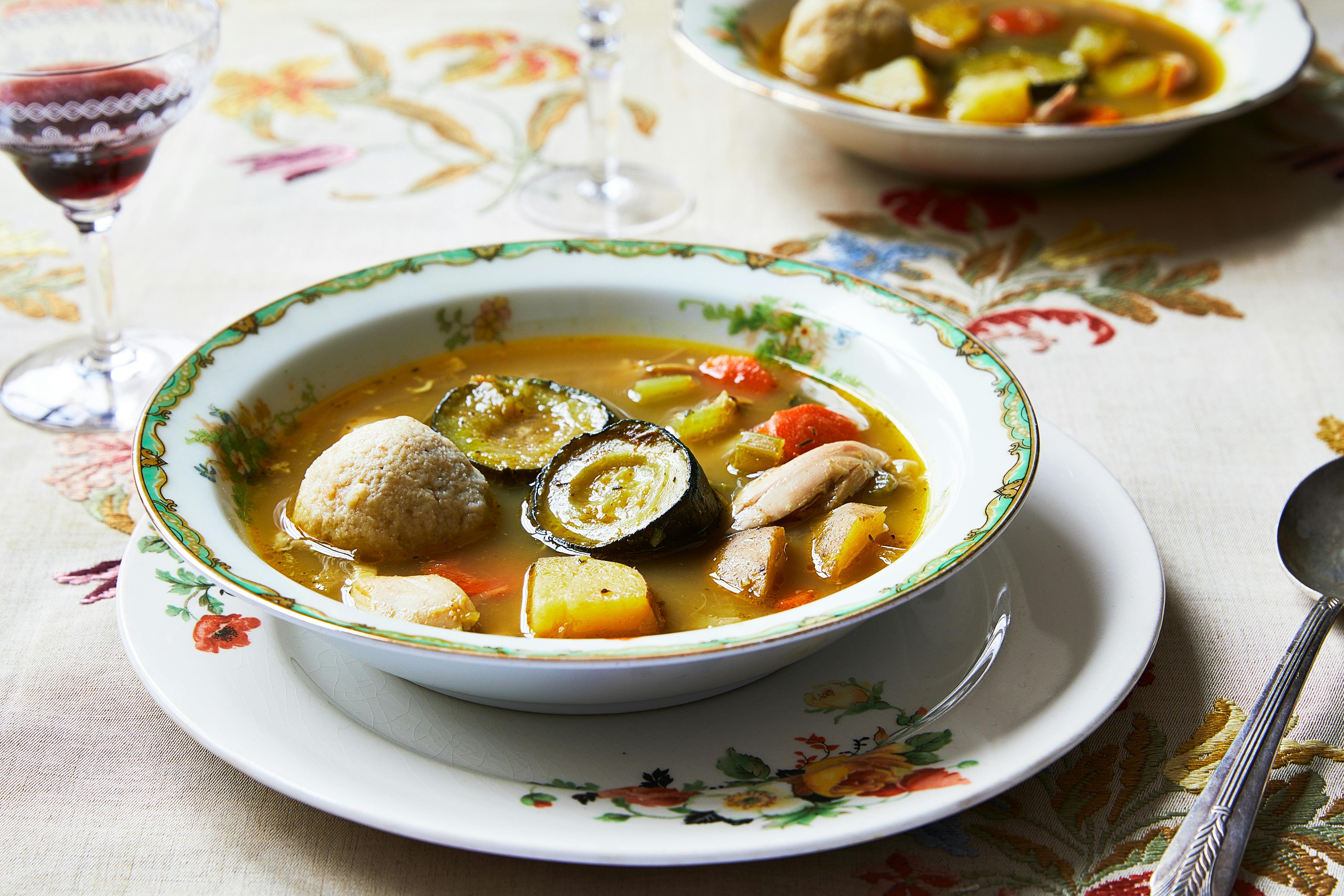 Hawaij Chicken Soup with Matzo Balls image