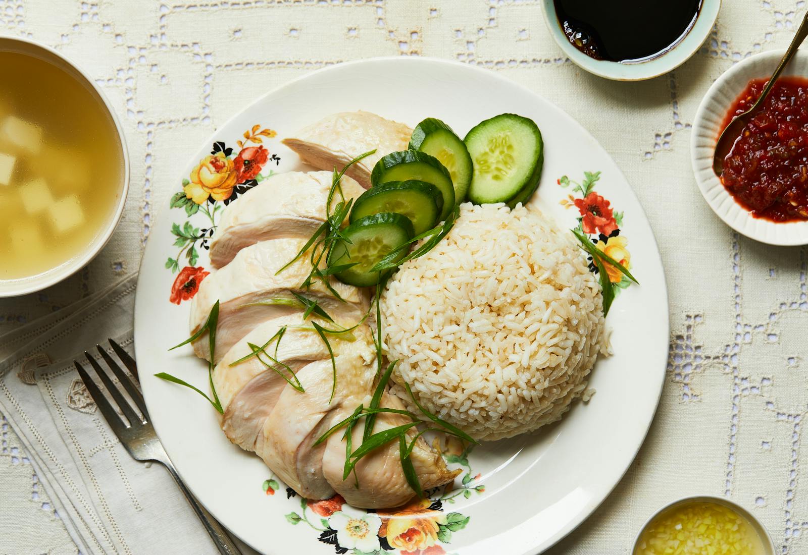Hainanese Chicken Rice