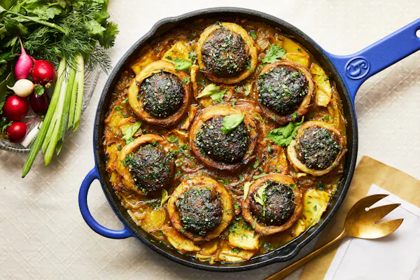 Beef-Stuffed Artichoke Hearts with Lemon and Celery — Jewish Food Society