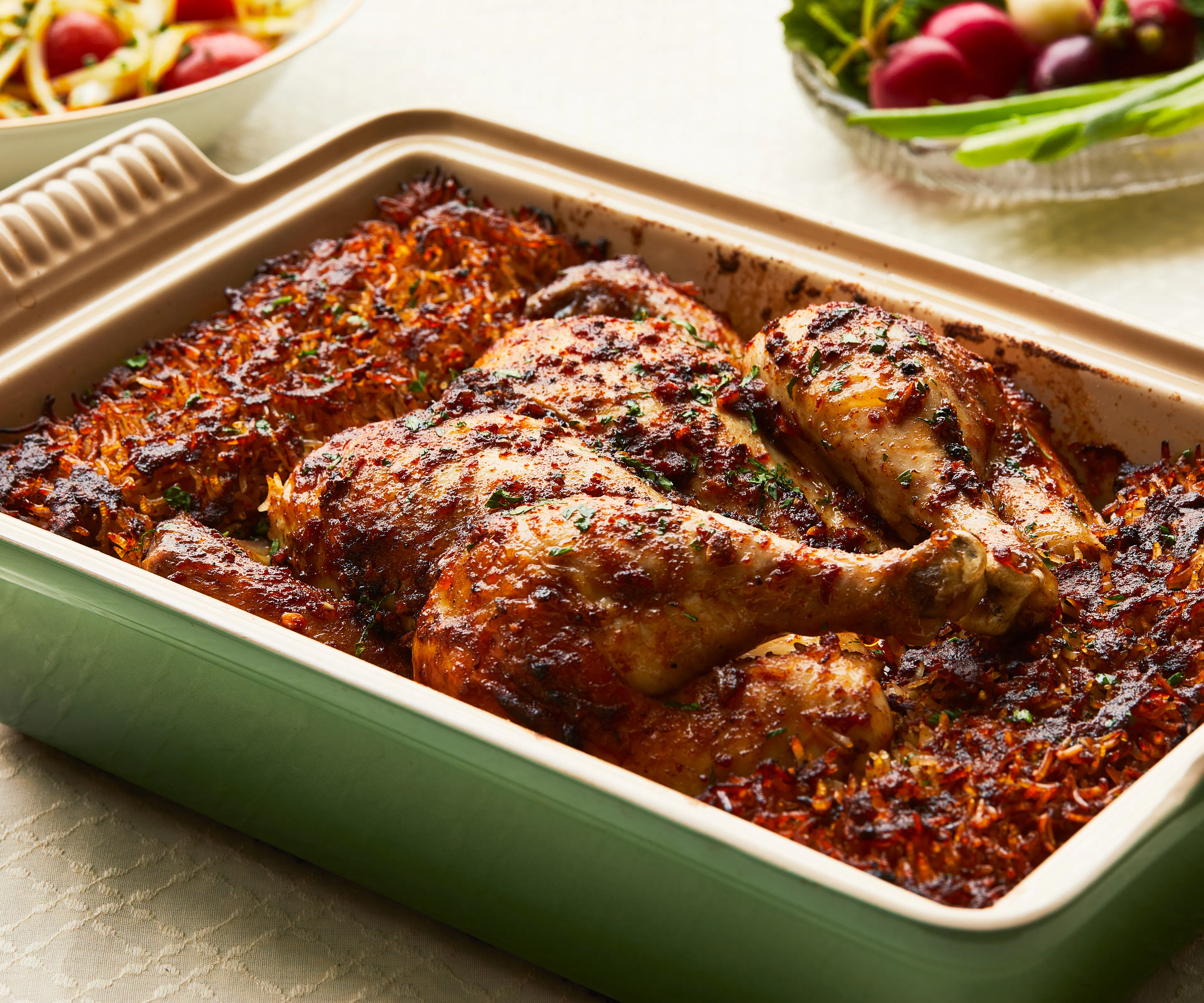 Chicken Top Bit Iraqi T’bit (Iraqi Stuffed Chicken with Spiced Rice) — Jewish Food Society