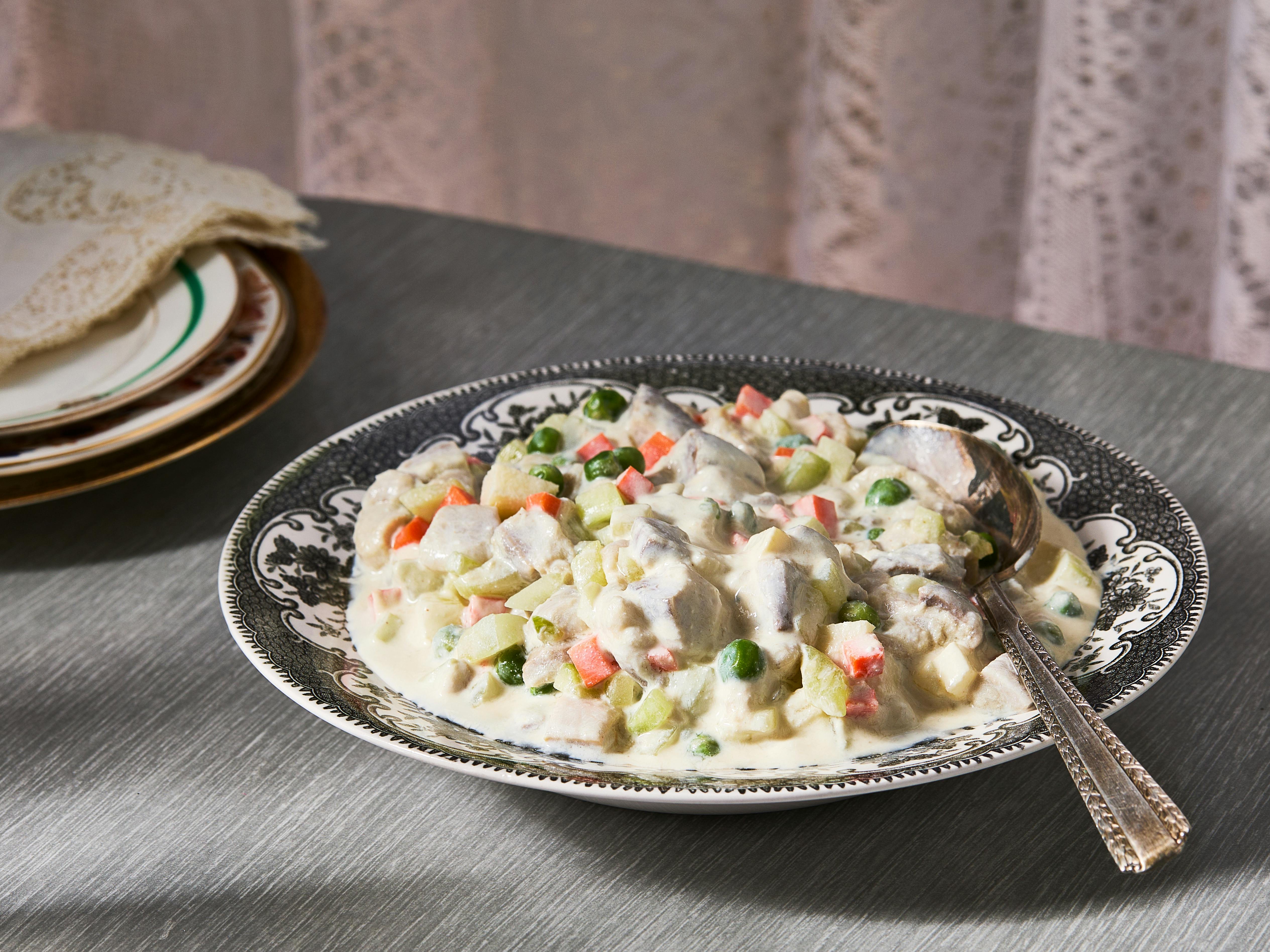 Hungarian Herring Salad image