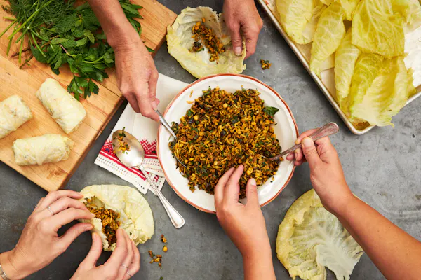 Cabbage Dolmeh (Stuffed Cabbage With Split Peas and Rice) — Jewish Food Society