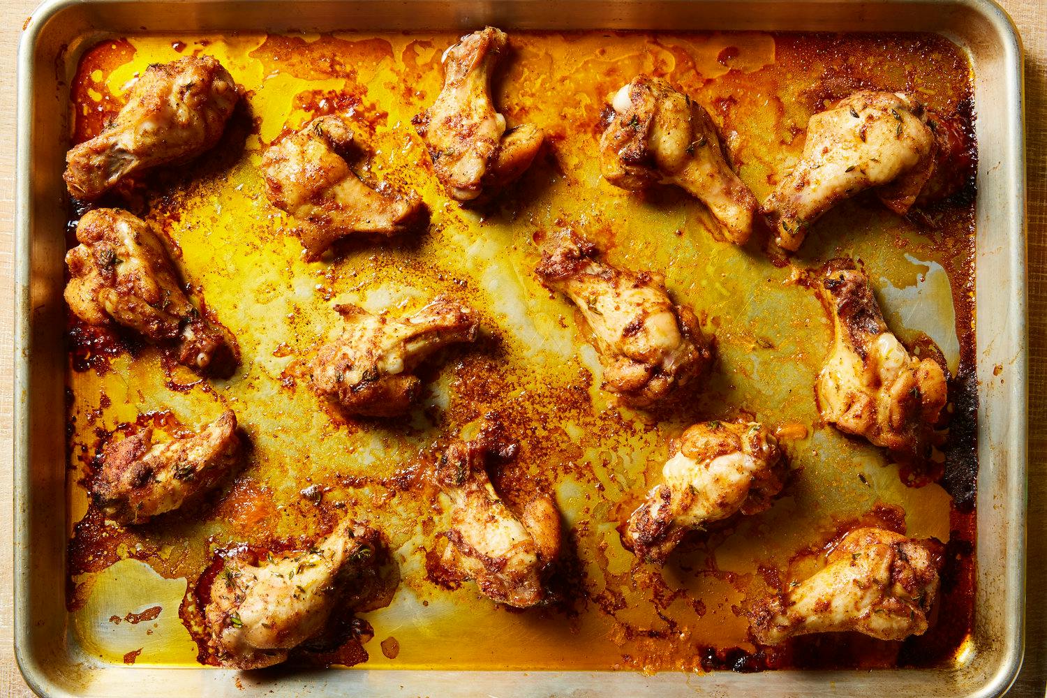 Chicken Wings With Paprika and Thyme image