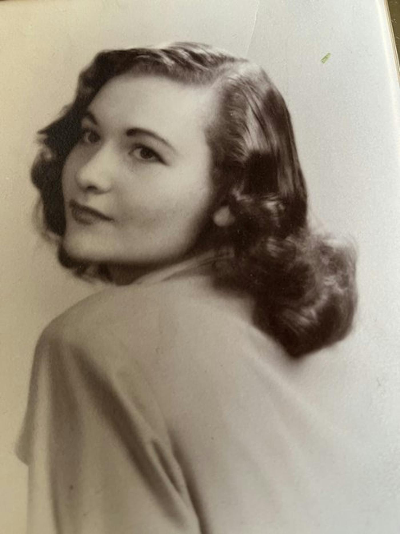 Atara’s grandmother, Frances Seiger, in Brooklyn, 1947.