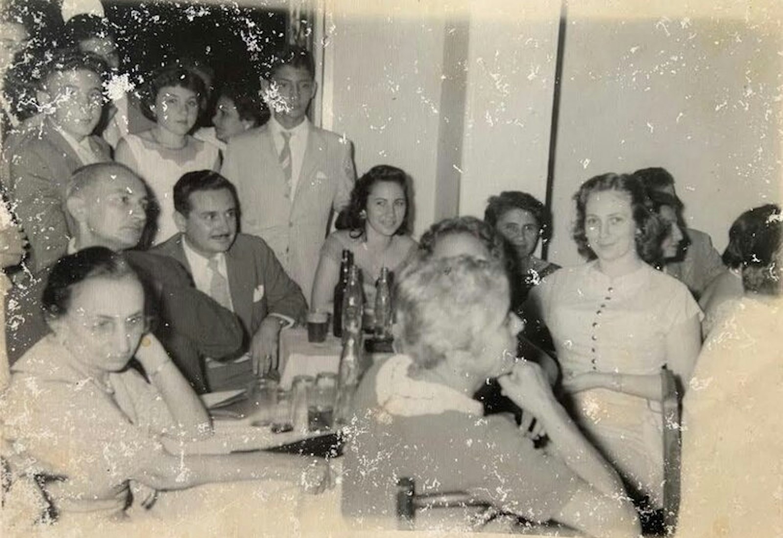 A lunch in the Jewish community of Belem in the 1960s.
