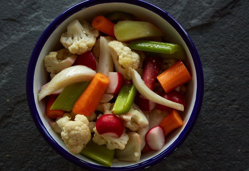 Msayer (Pickled Vegetables)