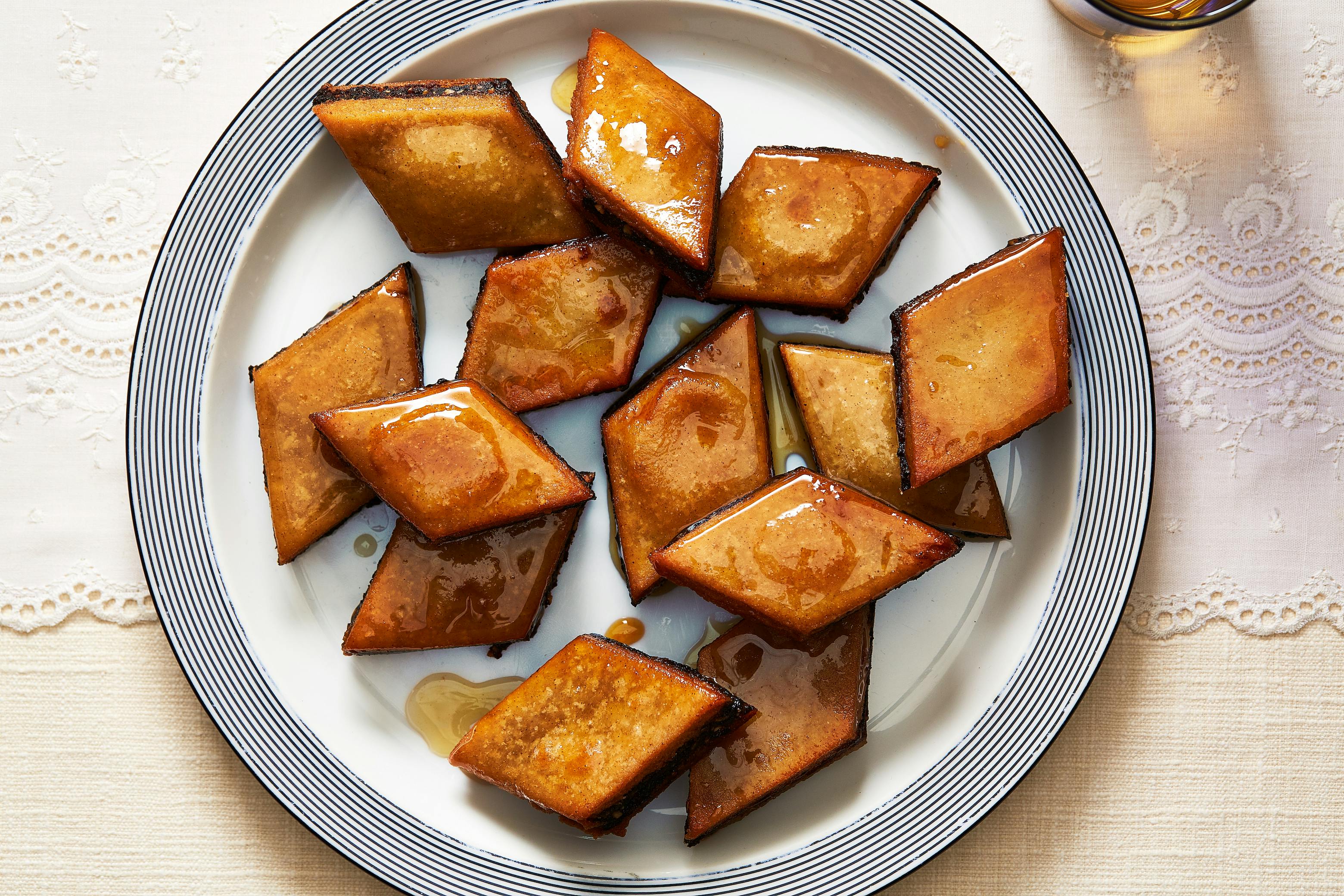 North African Makroud with Dates and Semolina image