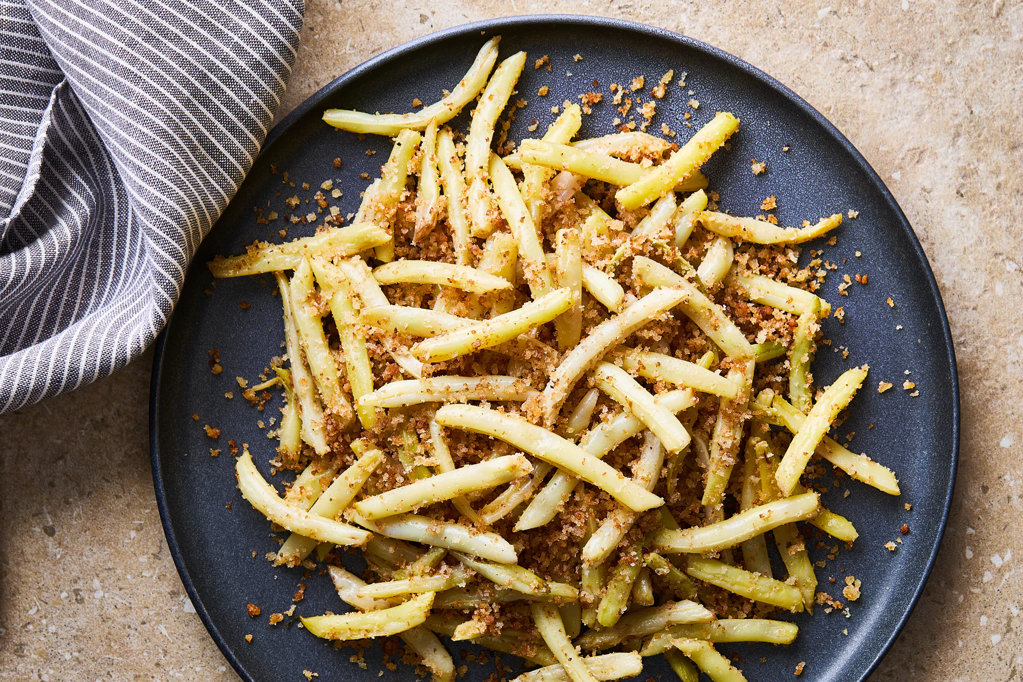 Waxbeans with Breadcrumbs (Shtrushkes) — Jewish Food Society