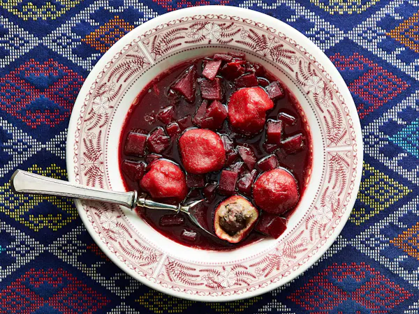 Beet Kubbeh Soup — Jewish Food Society