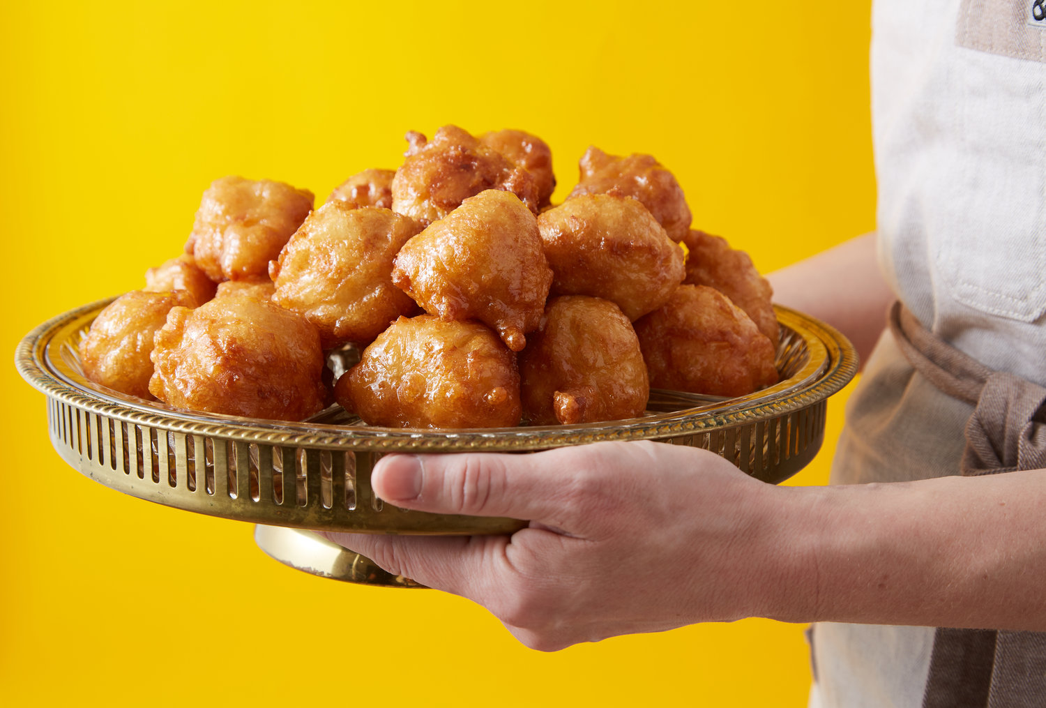Zalabia (Doughnuts With  Orange Blossom Syrup) image