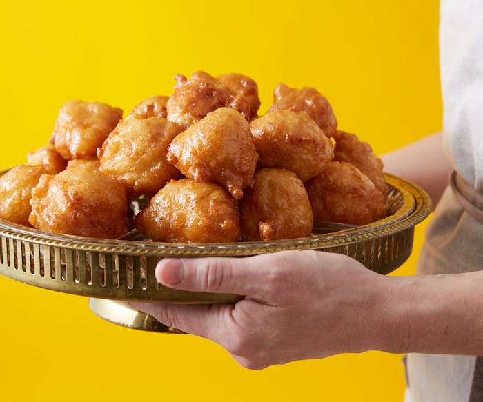 Zalabia (Doughnuts With Orange Blossom Syrup) image