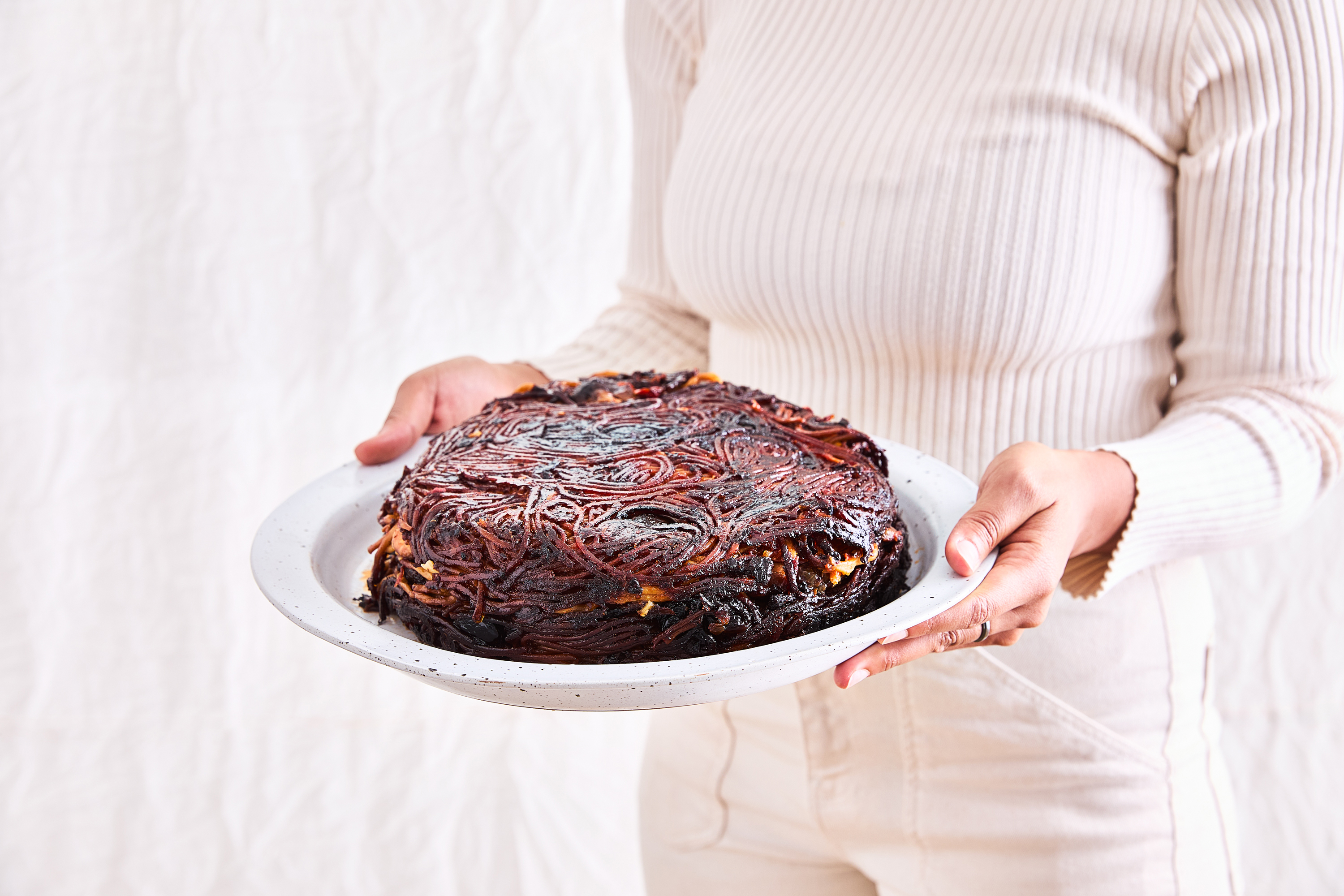 Macaroni Hamin (Slow-Cooked Chicken and Pasta Casserole)