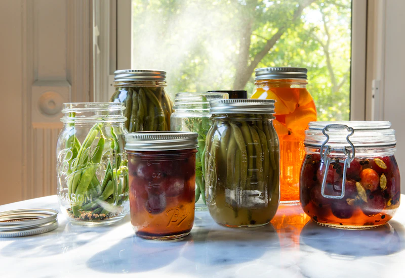 Garlic Dilly Beans (Pickled Green Beans)