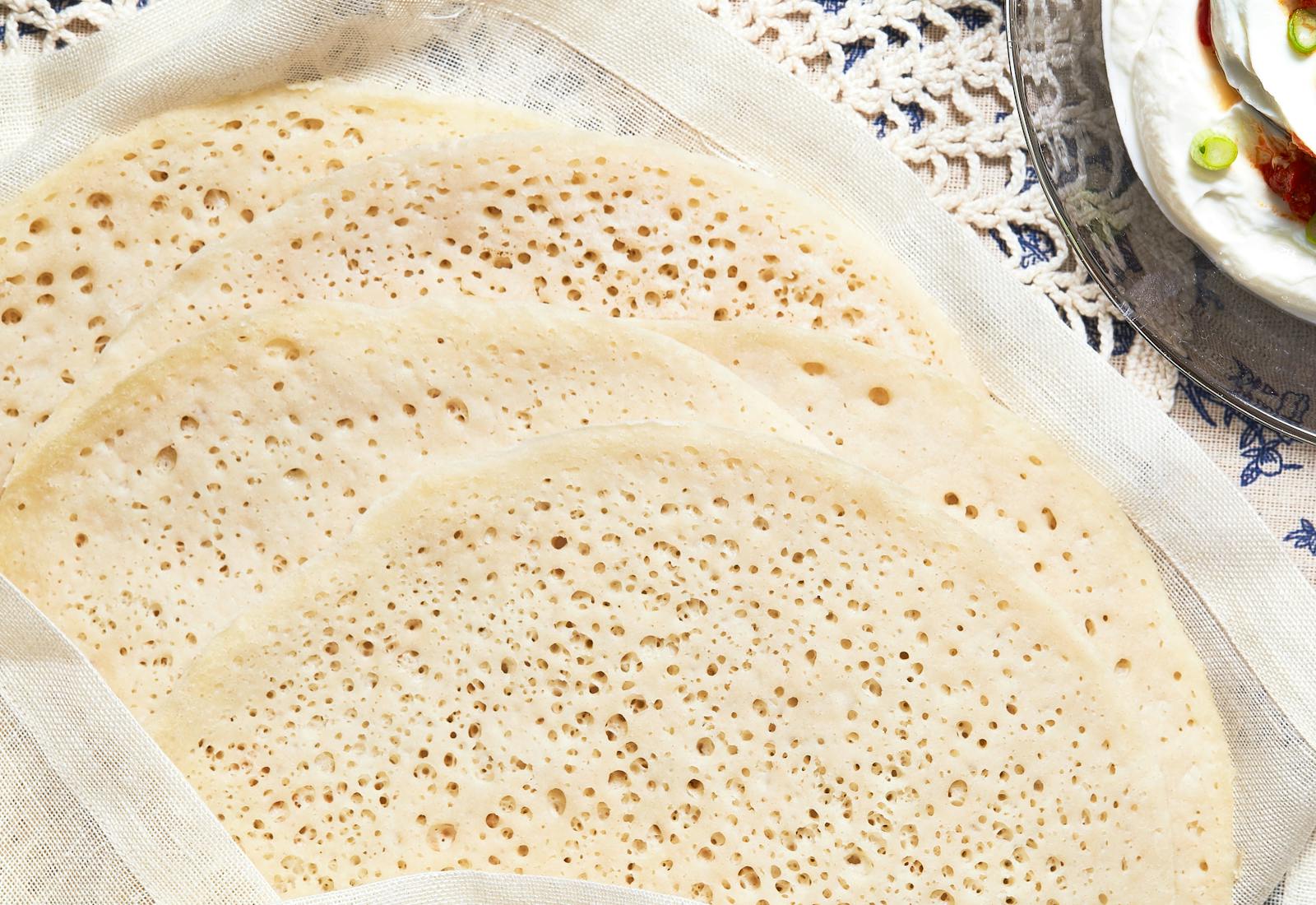 Lachuch flatbread. 