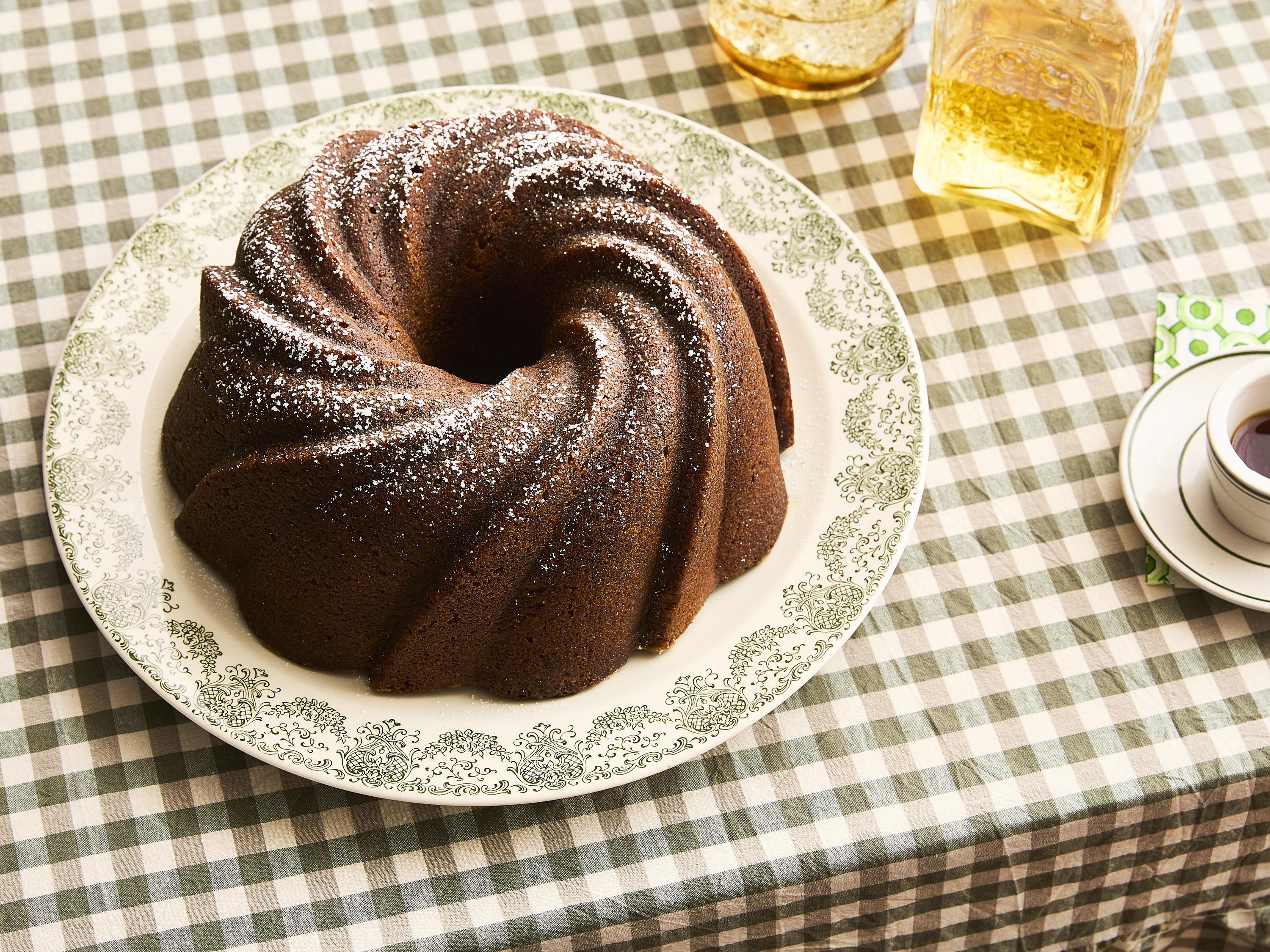 Lekach (Honey Bundt Cake with Coffee)
