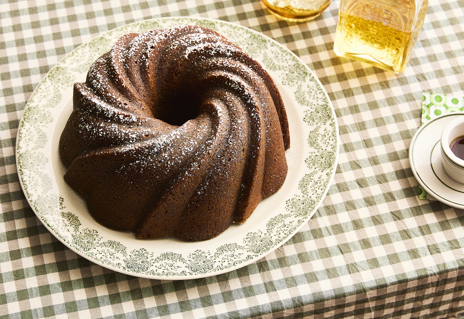 Lekach (Honey Bundt Cake with Coffee)