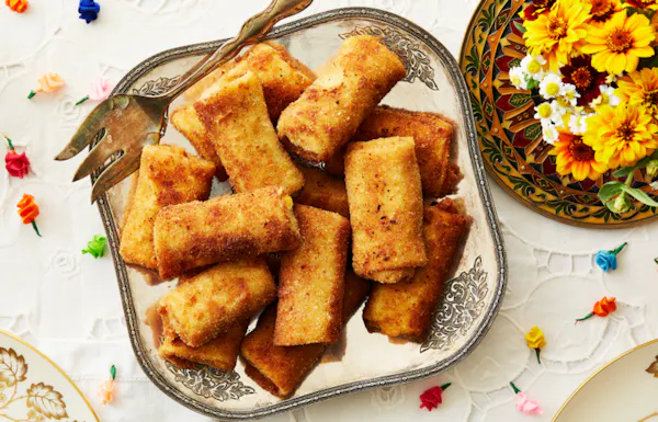 Pantras (Fried Pancakes Filled With Chicken) — Jewish Food Society