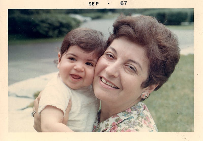 Jennifer and Grandma Fritzie, 1967.