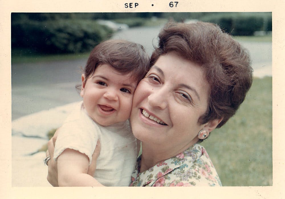 Jennifer and Grandma Fritzie, 1967.